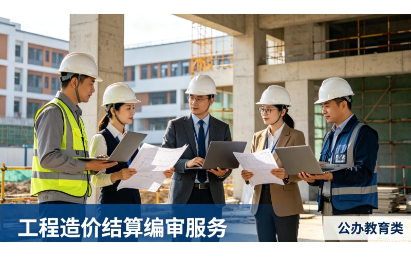 公办教育类工程造价结算编审服务